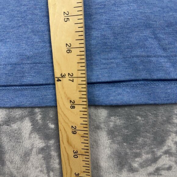 Polo Ralph Lauren Shirt Mens Large Short Sleeve Custom Slim Fit Blue Lightweight - Picture 8 of 8